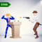 2Pcs Trump Collectibles Action Figure - Donald Trump 2024 Action Figure for Trump Supporters and Americans | the Latest & Fashion Trump Gifts (Assemble Complete)